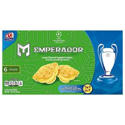 Gamesa Cookies Sandwich Emperador Creme Piruetas Lime - 12.5 Oz