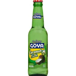 Goya Refresco Soda Coconut Bottle - 12 Fl. Oz.
