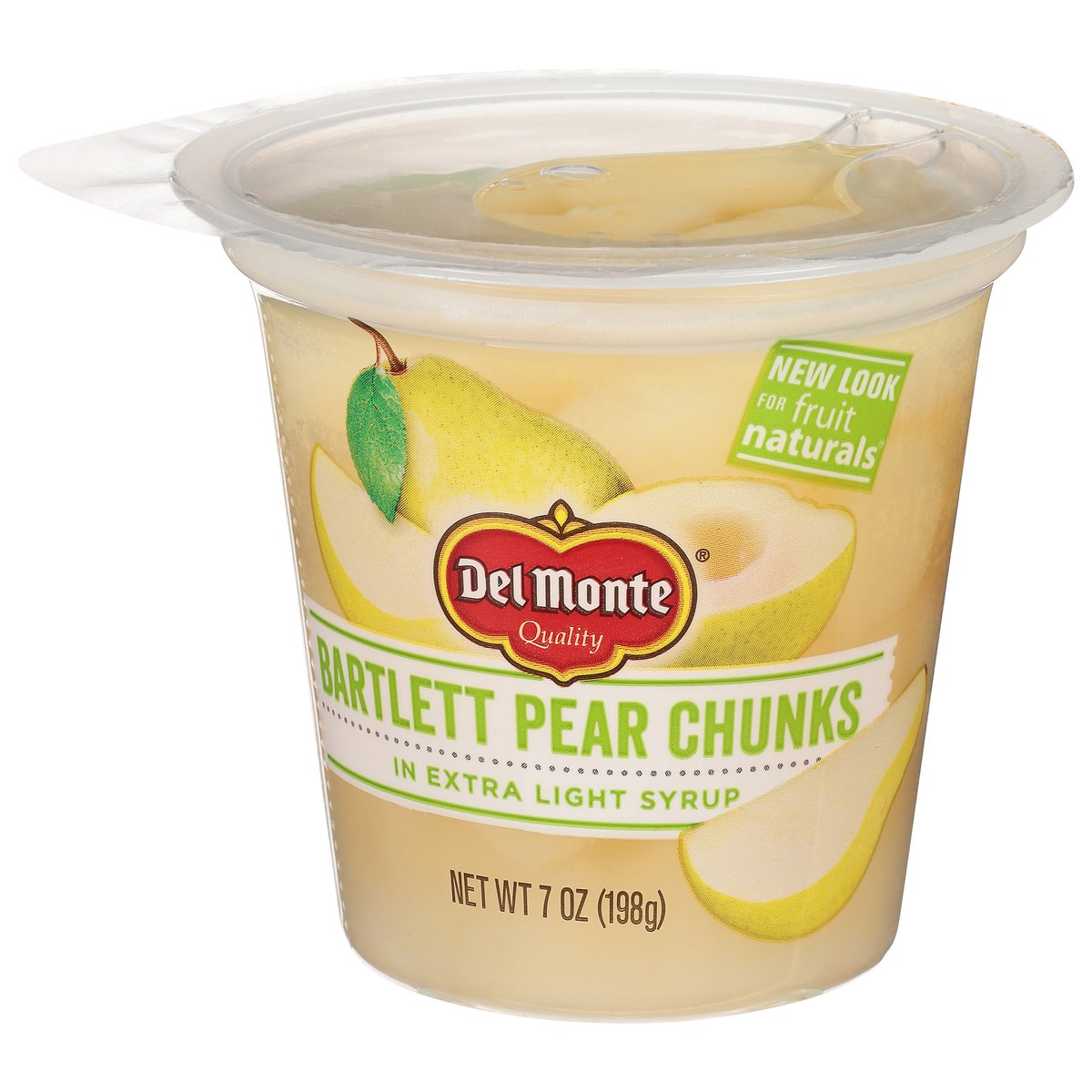 slide 3 of 9, Del Monte Bartlett Pear Chunks in Extra Light Syrup 7 oz, 7 oz