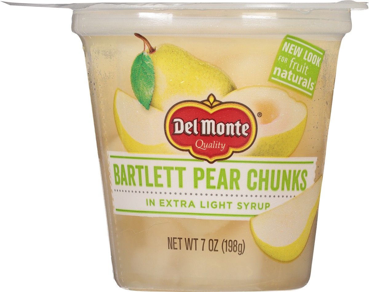 slide 9 of 9, Del Monte Bartlett Pear Chunks in Extra Light Syrup 7 oz, 7 oz