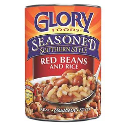 Glory Foods Seasoned Southern Style Red Beans And Rice - 15 Oz