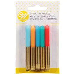 Wilton Birthday Candles 10 ea