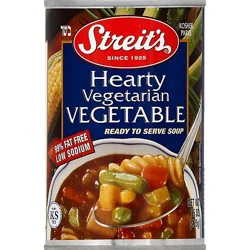 Streits Vegetable Soup Vegetarian Hearty - 15 Oz