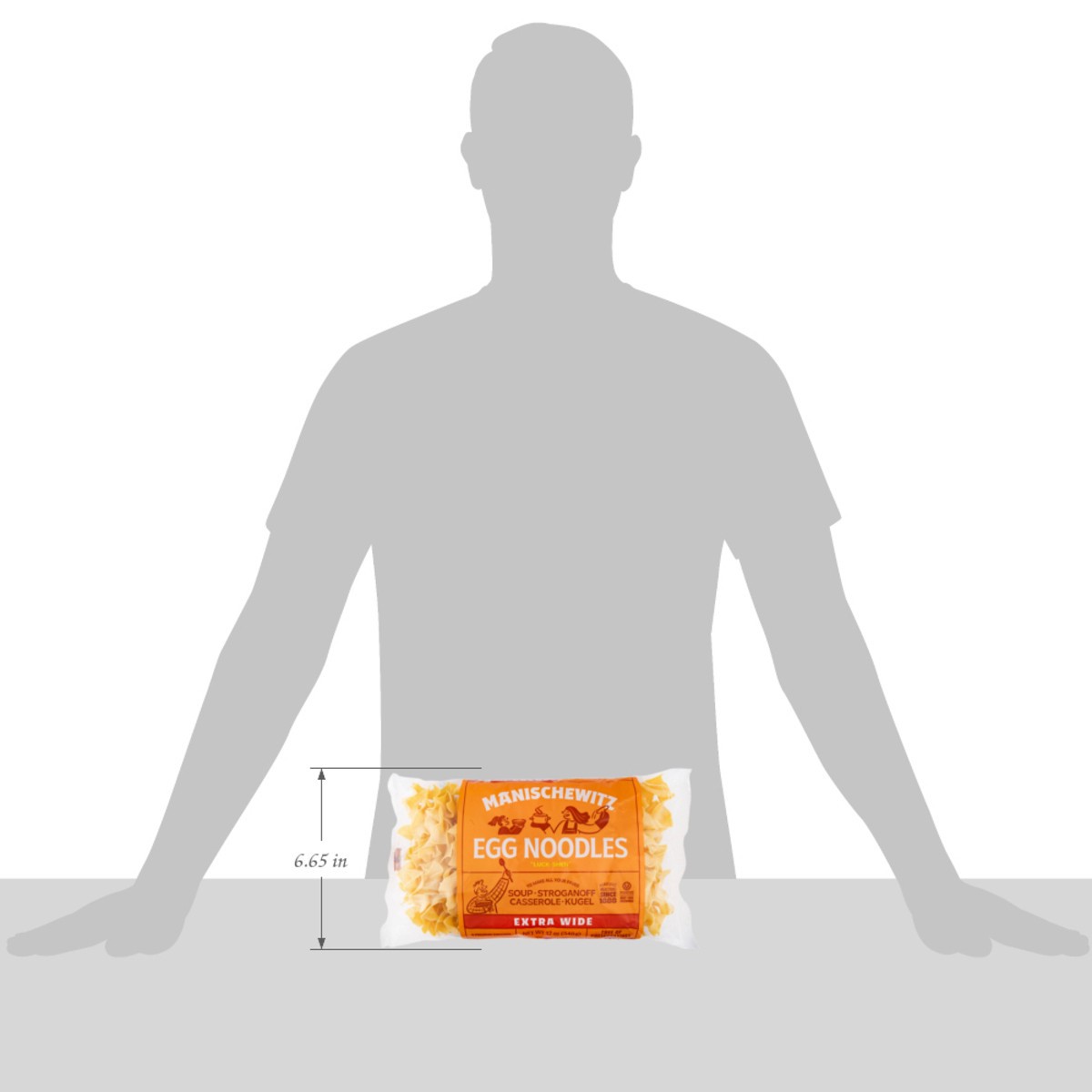 slide 9 of 9, Manischewitz Extra Wide Egg Noodles - 12 Oz, 12 oz