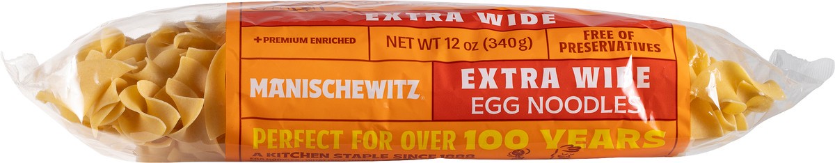 slide 7 of 9, Manischewitz Extra Wide Egg Noodles - 12 Oz, 12 oz