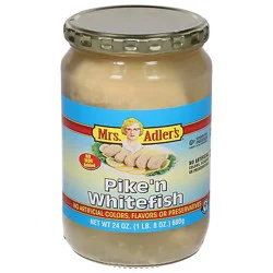 Mrs. Adlers Specialty Food Fish Pike White - 24 Oz