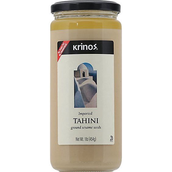 slide 1 of 1, Krinos Specialty Food Sesame Tahini - 16 Oz, 16 oz