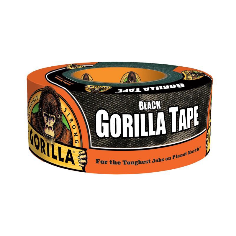 slide 1 of 3, Gorilla 10 yard Duct Tape Black, 1 ct