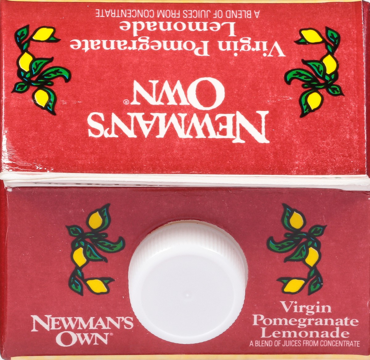 slide 9 of 9, Newman's Own Virgin Pomegranate Lemonade 59 fl oz Carton, 59 fl oz