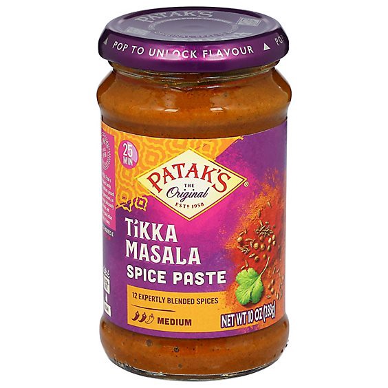 slide 1 of 1, Pataks Masala Tikka Paste - 10 Oz, 10 oz
