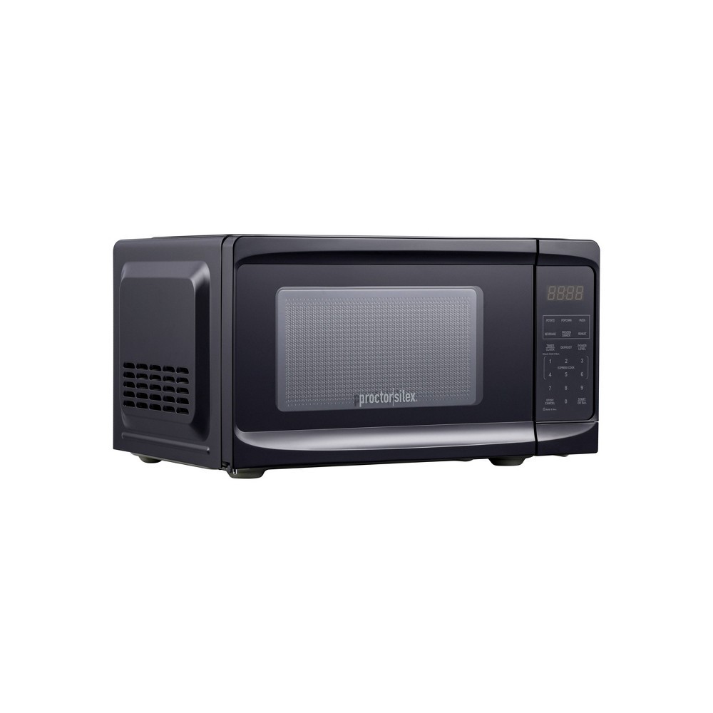 Proctor Silex 0.7 cu ft 700 Watt Microwave Oven - Black 1 ct