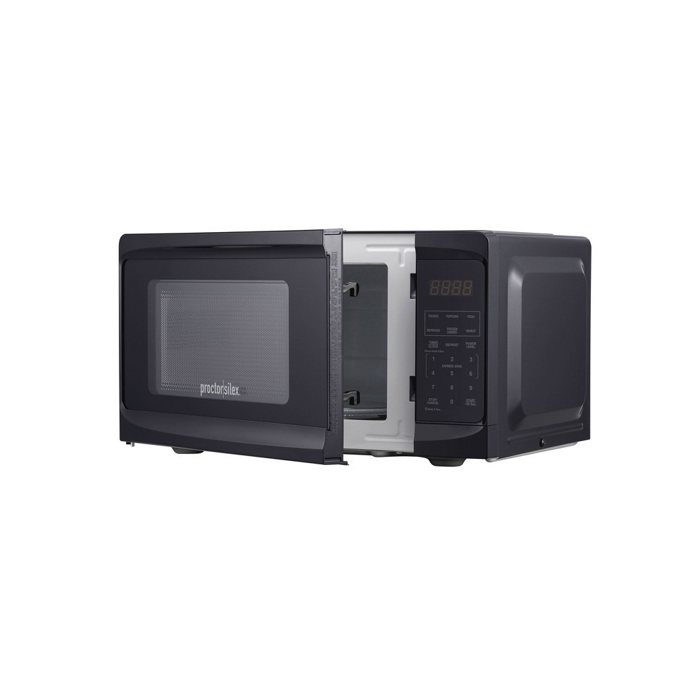 0.7 cu ft 700 Watt Microwave Oven - Black