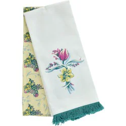 Destination Holiday Easter Kitchen Towel Set - Floral