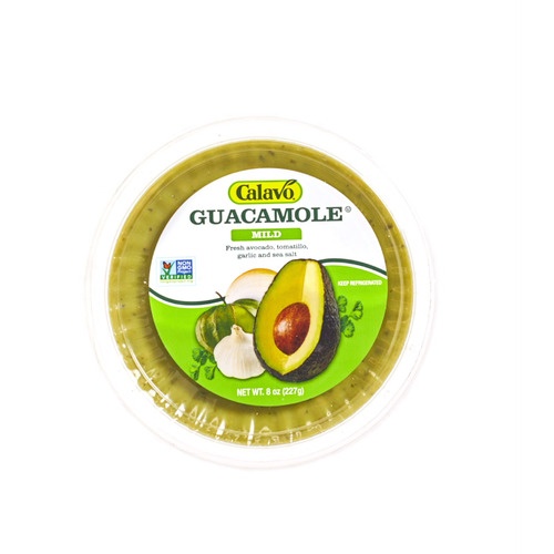slide 1 of 1, CALAVO Mild Guacamole - 8 oz, 1 ct