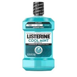 Listerine Antiseptic Intense Mouthwash for Bad Breath - Cool Mint - 1.5L: Paraben & Sulphate Free Formula