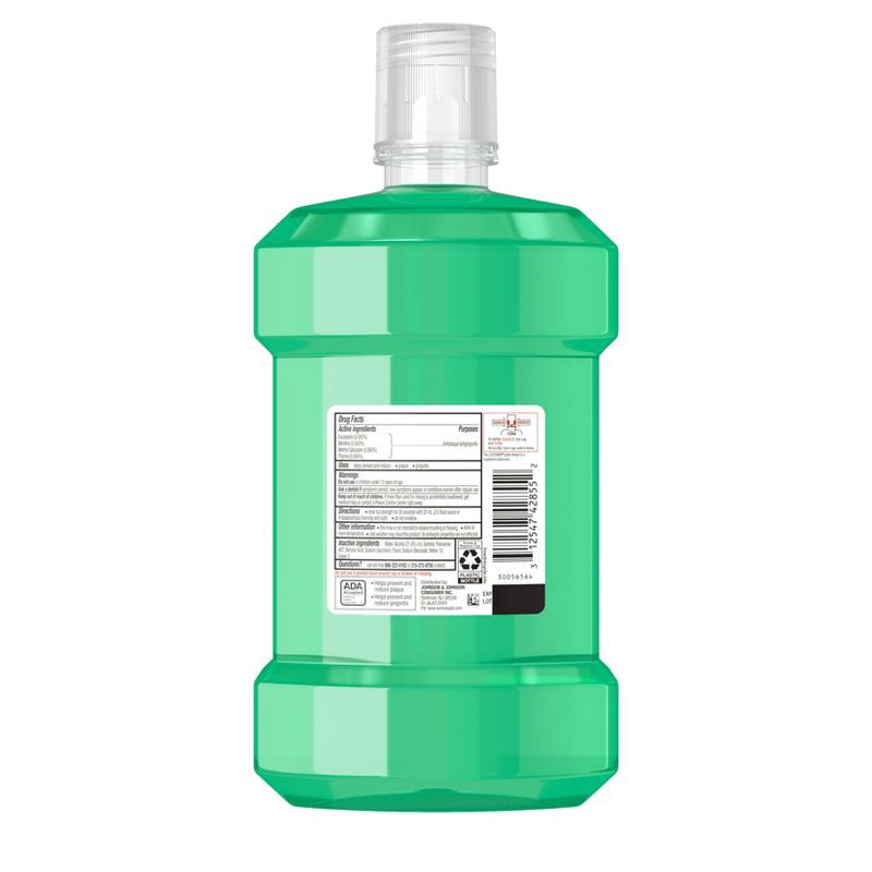 slide 2 of 11, Listerine Antiseptic Mouthwash for Bad Breath Freshburst - 1.5L, 1.5 liter