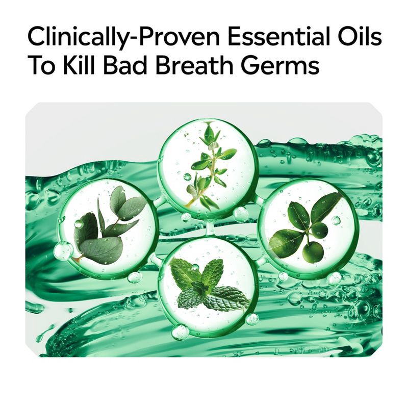 slide 9 of 10, Listerine Antiseptic Mouthwash for Bad Breath Freshburst - 1.5L, 1.5 liter