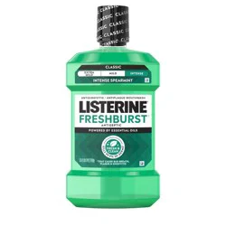 Listerine Antiseptic Intense Mouthwash for Bad Breath Spearmint - 1.5L