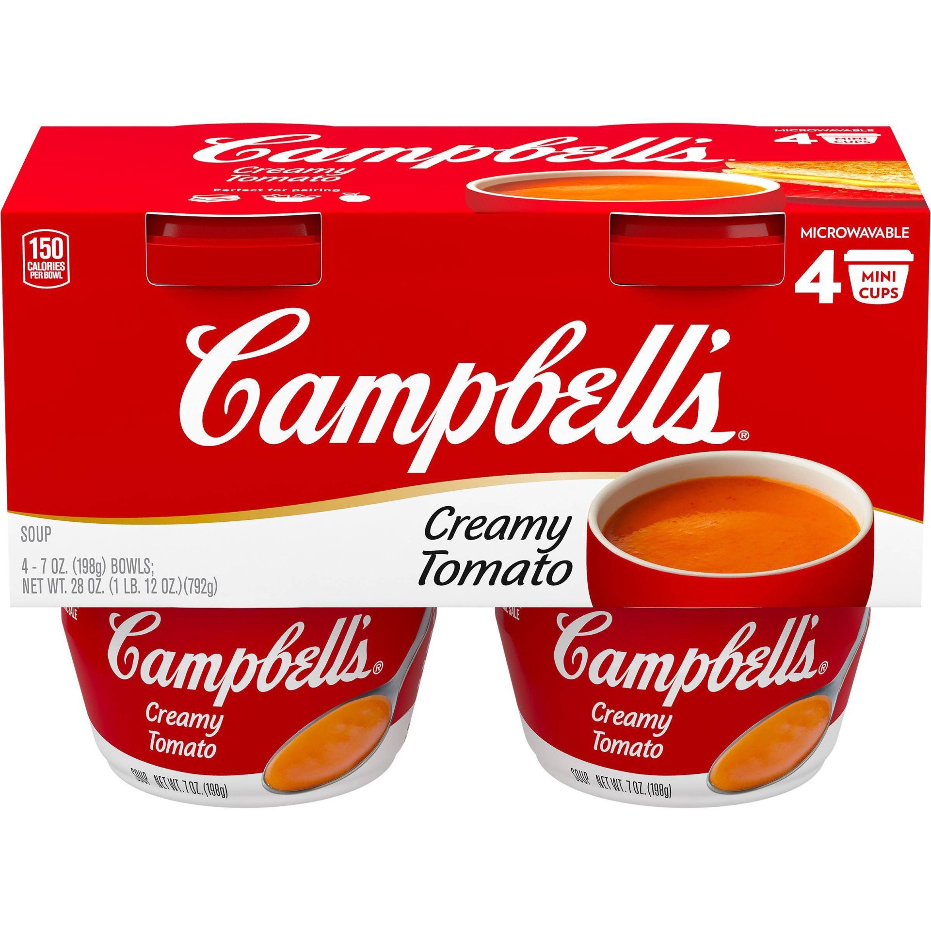 slide 1 of 11, Campbell's Creamy Tomato Mini Cups, 