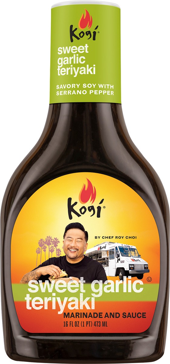slide 4 of 9, Kogi Sweet Garlic Teriyaki Marinade and Sauce 16 fl oz, 16 fl oz
