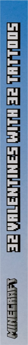 slide 4 of 10, IG Design Group Minecraft Valentines with Tattoos 32 Pieces 1 ea, 1 ct