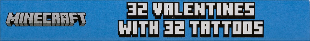 slide 7 of 10, IG Design Group Minecraft Valentines with Tattoos 32 Pieces 1 ea, 1 ct