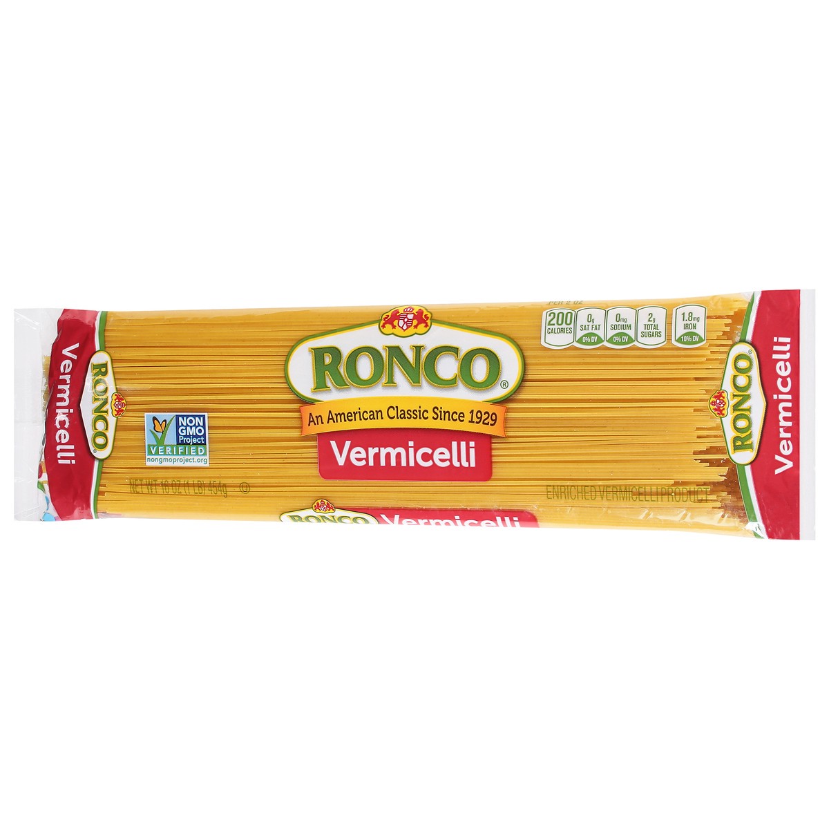 slide 7 of 9, Ronco Vermicelli 16 oz, 16 oz