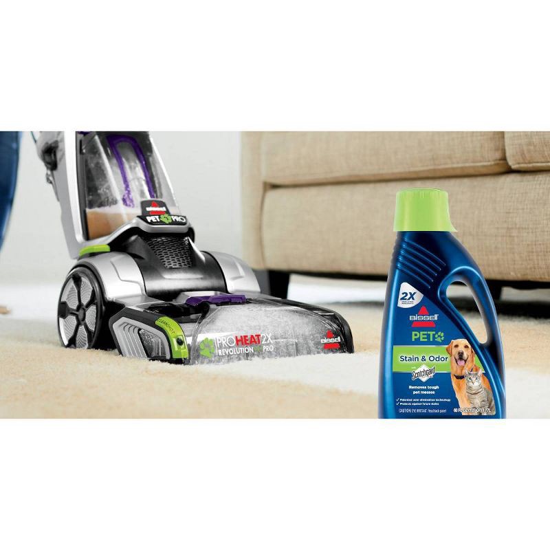 slide 3 of 3, BISSELL 2X Pet Stain & Odor 60oz. Upright Carpet Cleaner Formula - 99K52, 60 oz