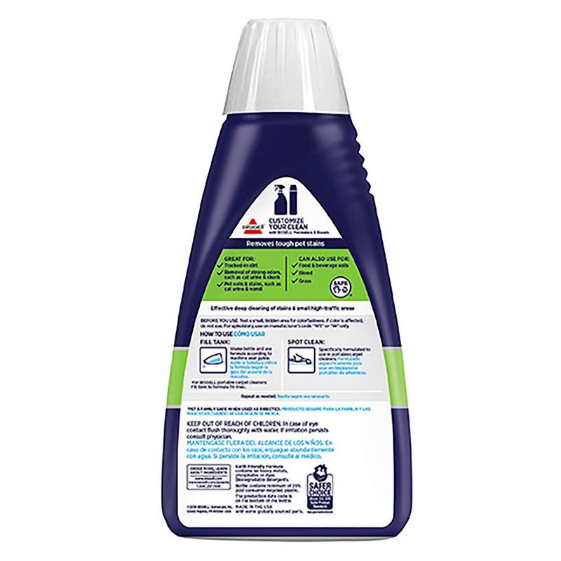 slide 2 of 3, BISSELL 2X Pet Stain & Odor 32oz. Portable Spot & Stain Cleaner Formula - 74R7, 32 oz