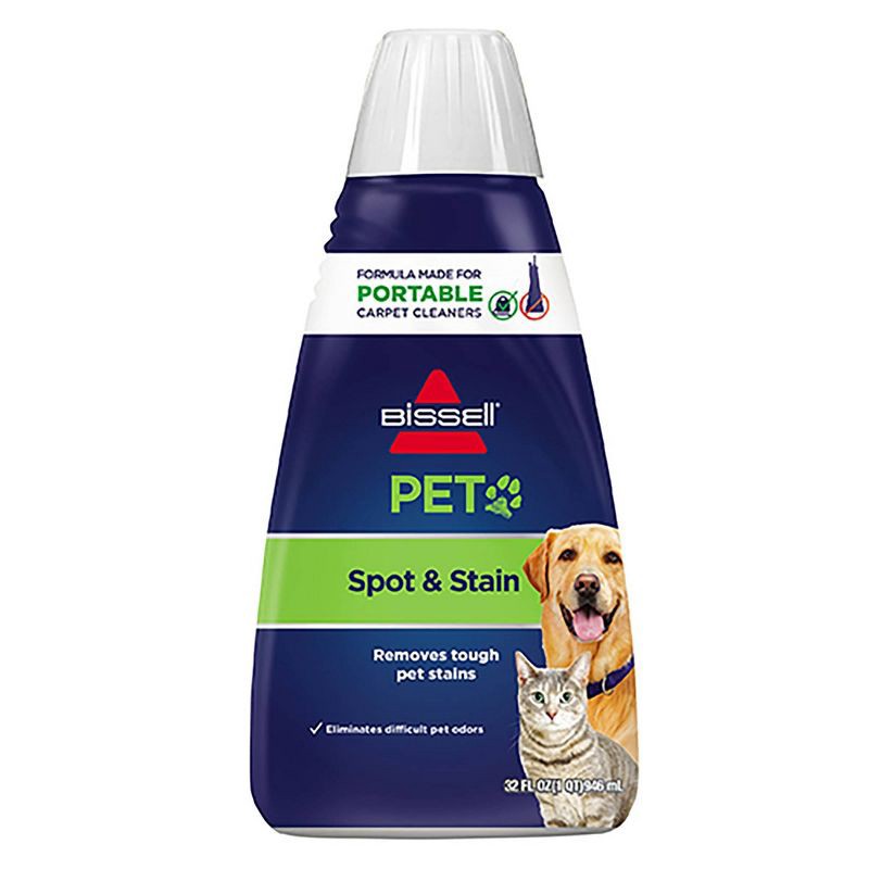 slide 1 of 3, BISSELL 2X Pet Stain & Odor 32oz. Portable Spot & Stain Cleaner Formula - 74R7, 32 oz