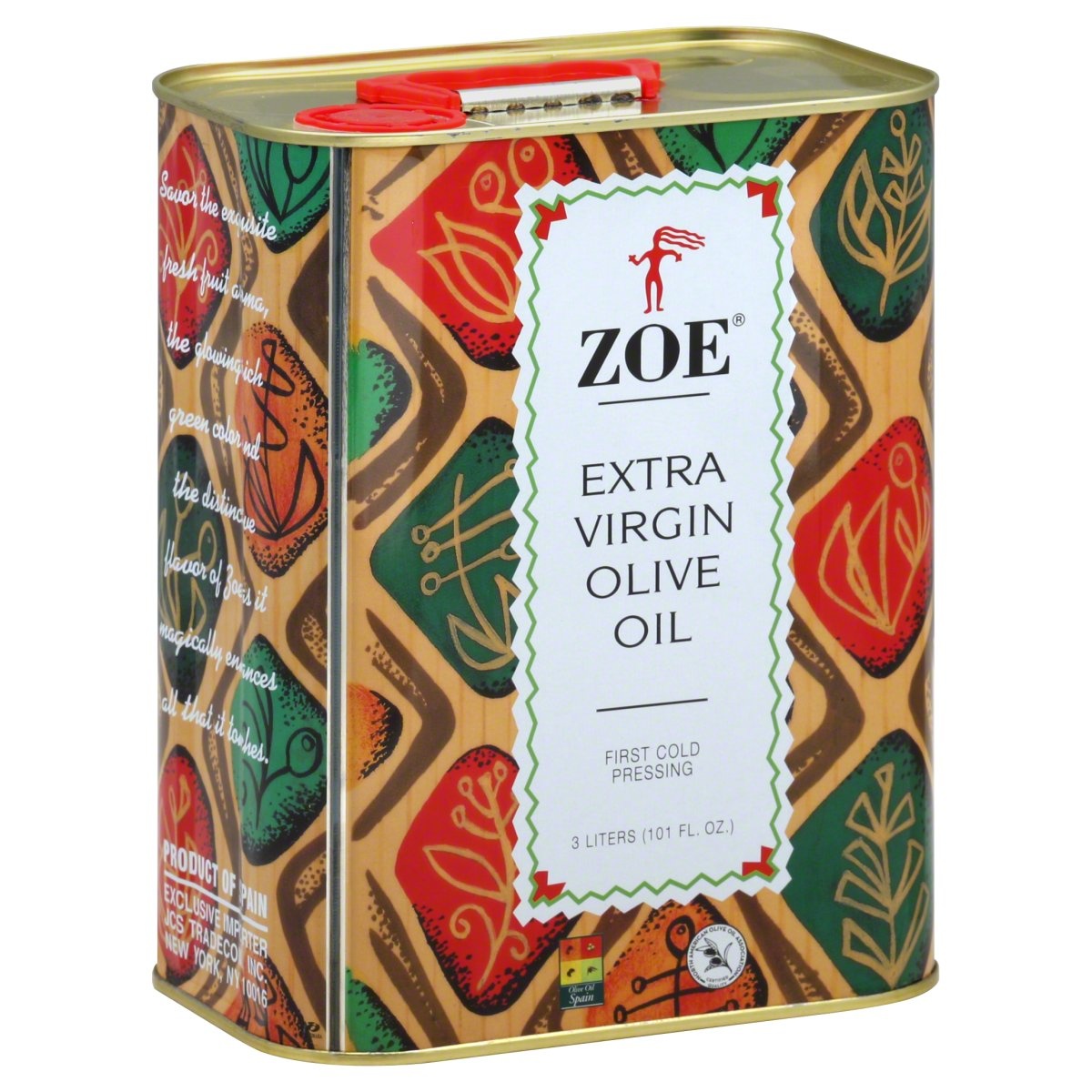 slide 1 of 1, Zoe Olive Oil Extra Virgin, 1 ct