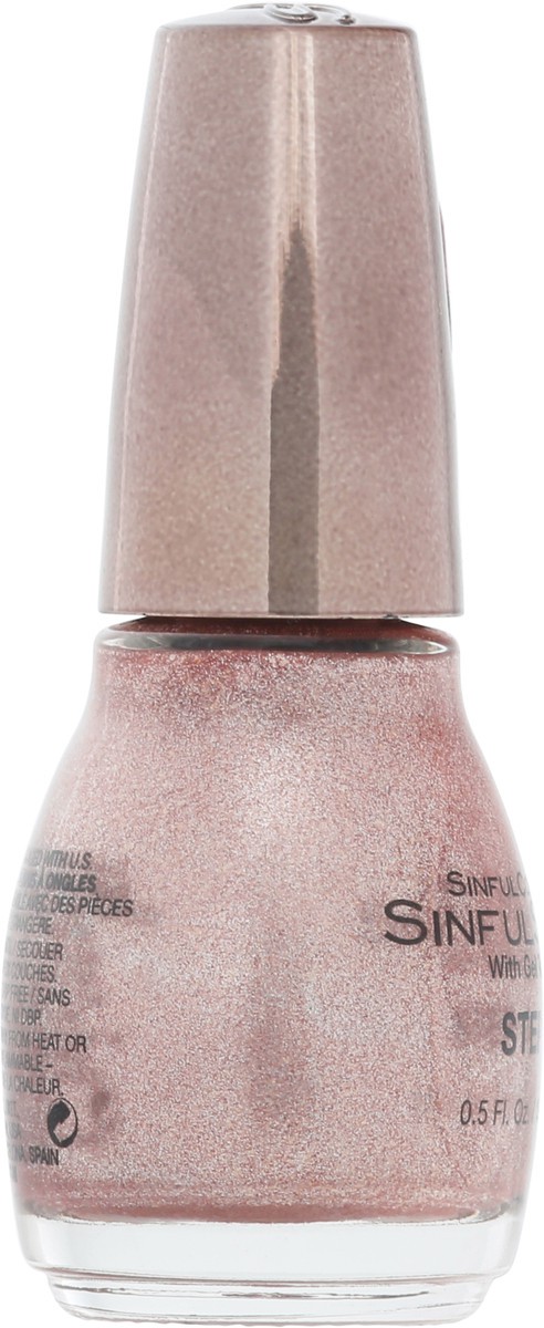 slide 7 of 13, Sinful Colors Sinful Shine Spice 2650 Step 1 Nail Polish with Gel Tech 0.5 fl oz, 0.5 fl oz