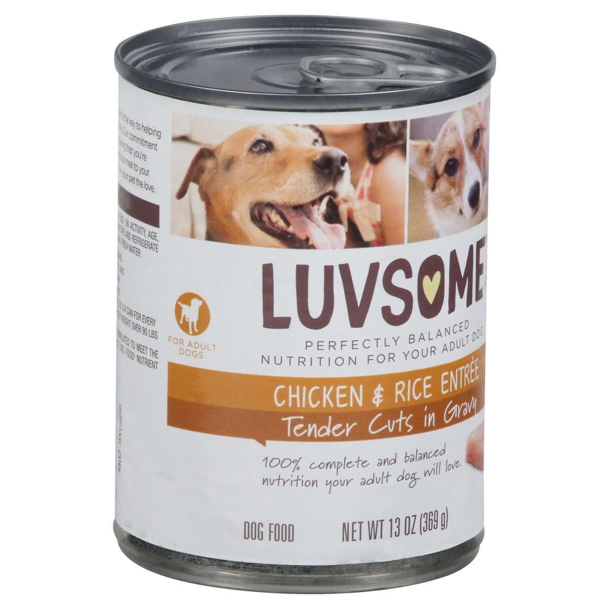 slide 2 of 9, Luvsome Chicken & Rice Entree Dog Food 13 oz, 13 oz