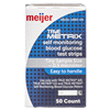 slide 4 of 29, Meijer True Metrix Self Monitoring Blood Glucose Test Strips, 50 ct