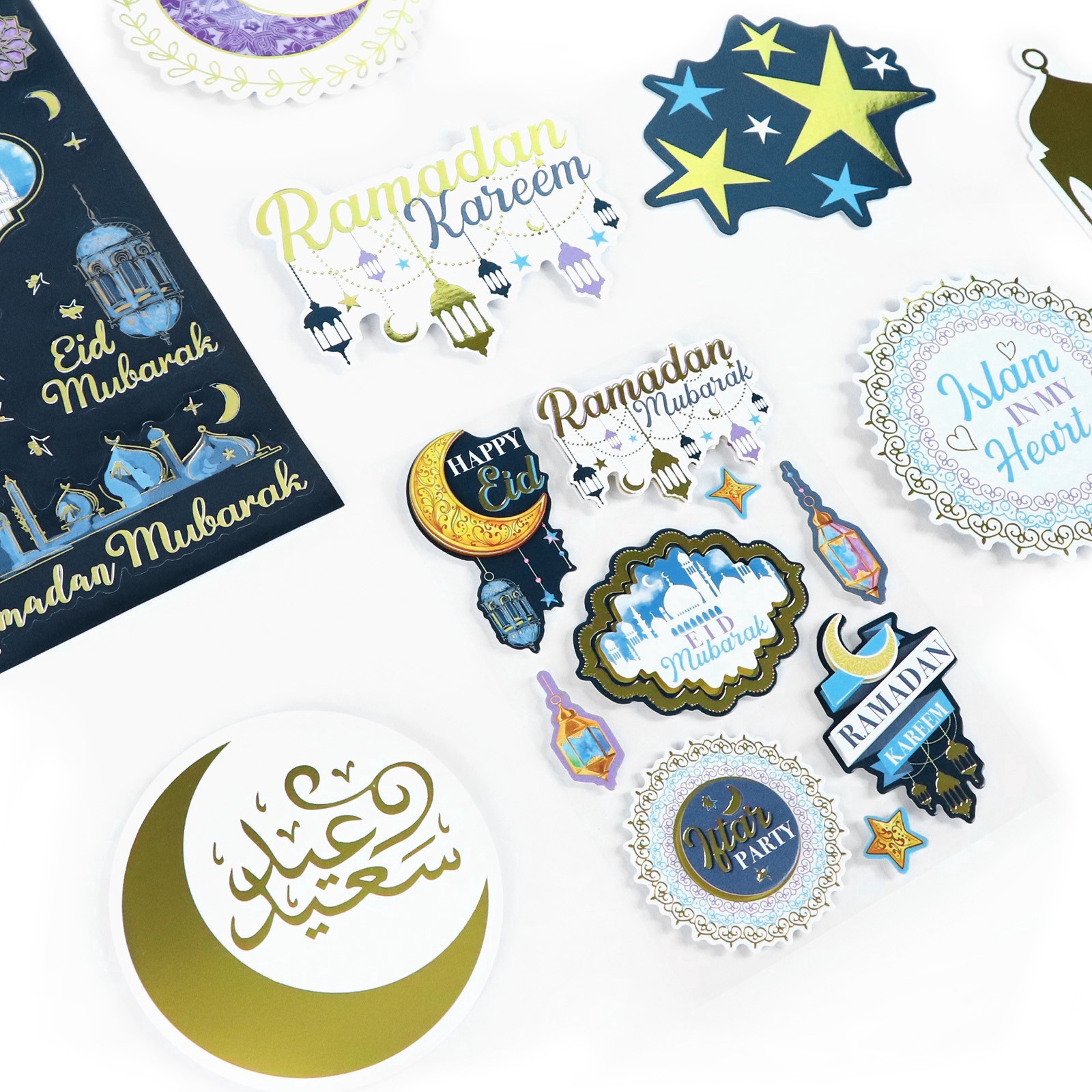 slide 3 of 5, Ramadan Holiday Stickers By Recollections, 3.87 in x 7 in