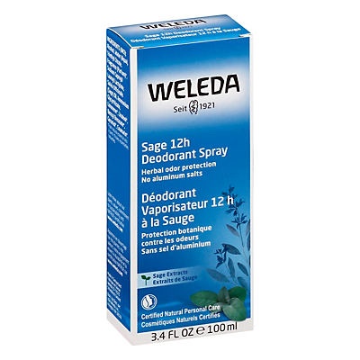 slide 1 of 1, Weleda Deodorant Spray Sage, 3.39 oz