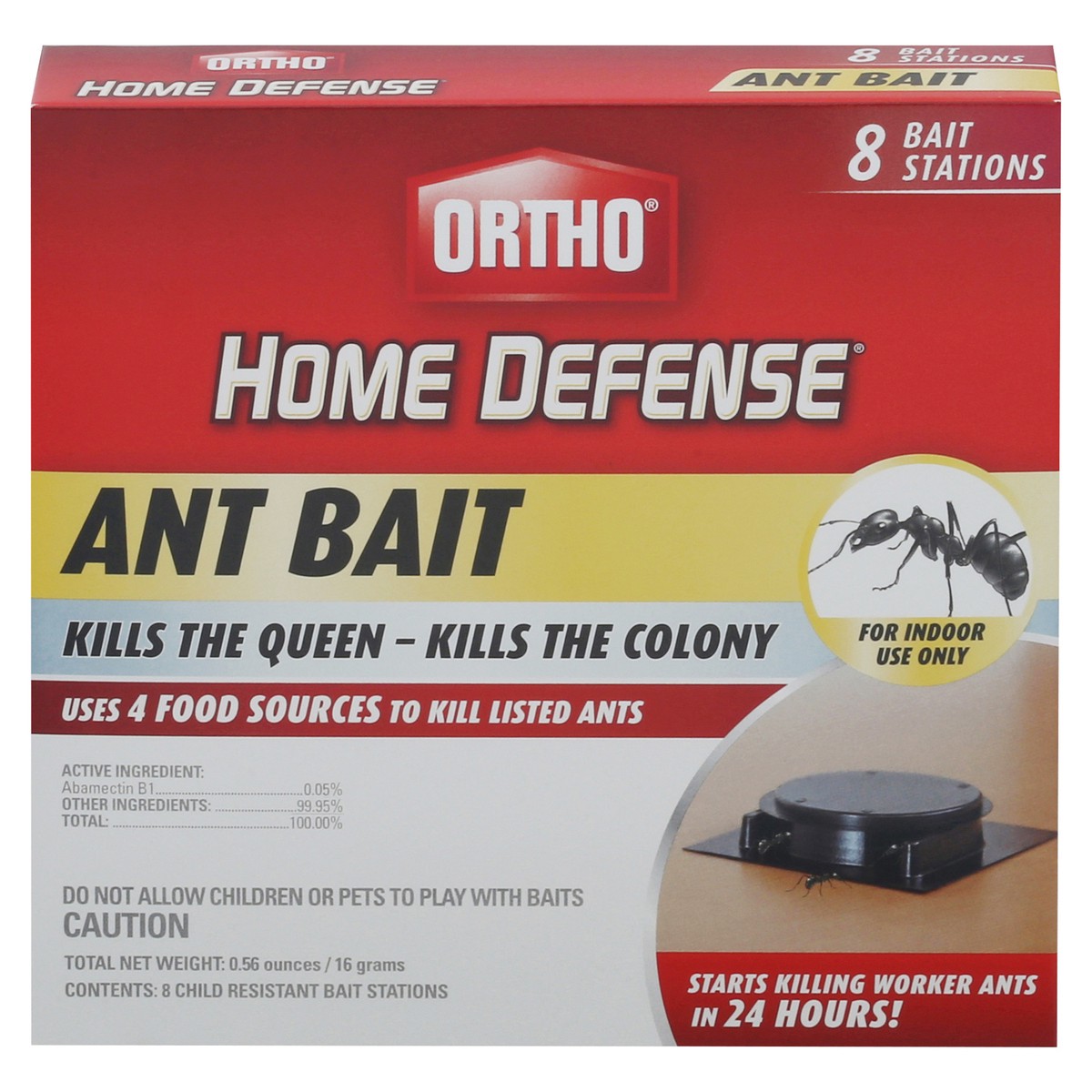 slide 2 of 12, Ortho Home Defense Ant Bait 8 ea, 8 ct