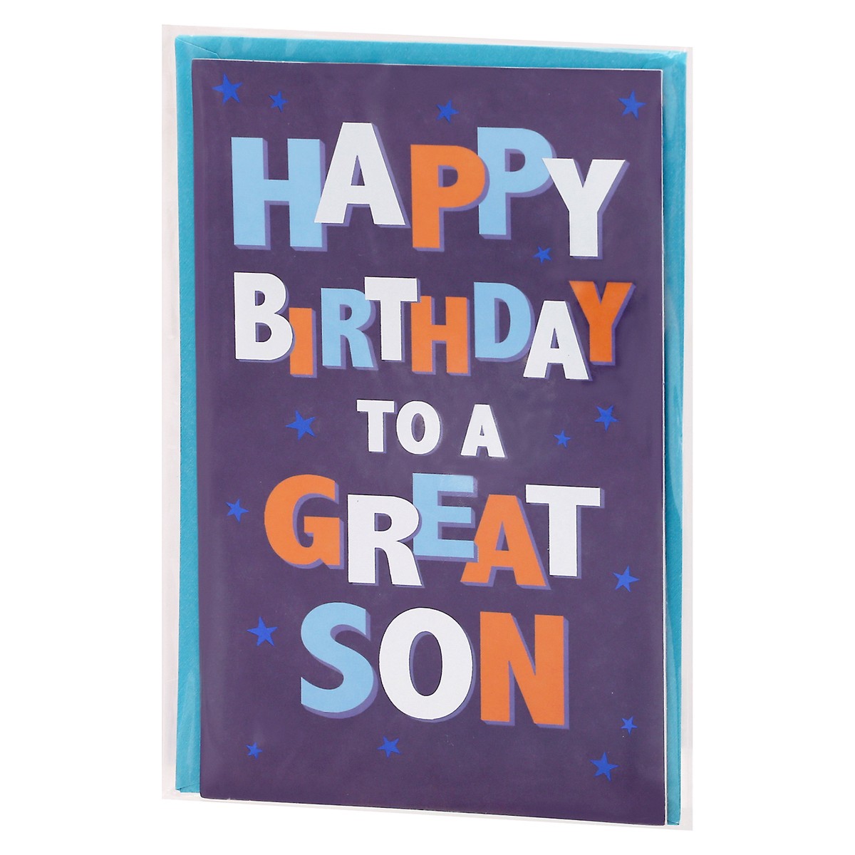 slide 5 of 9, American Greetings Birthday Card for Son (To A Great Son), 1 ct