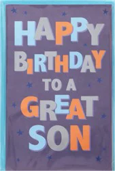 American Greetings Happy Birthday Greeting Card 1 ea