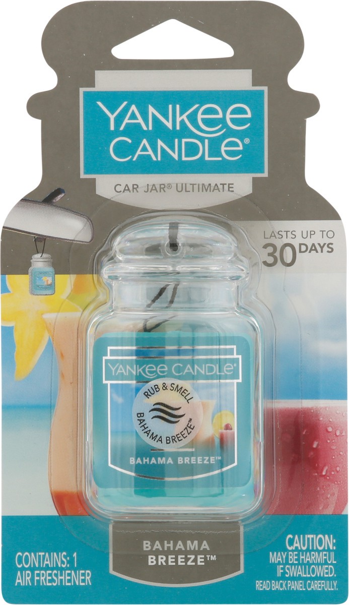 slide 6 of 9, Yankee Candle Car Jar Ultimate Bahama Breeze Air Freshener 1 ea, 1 ct