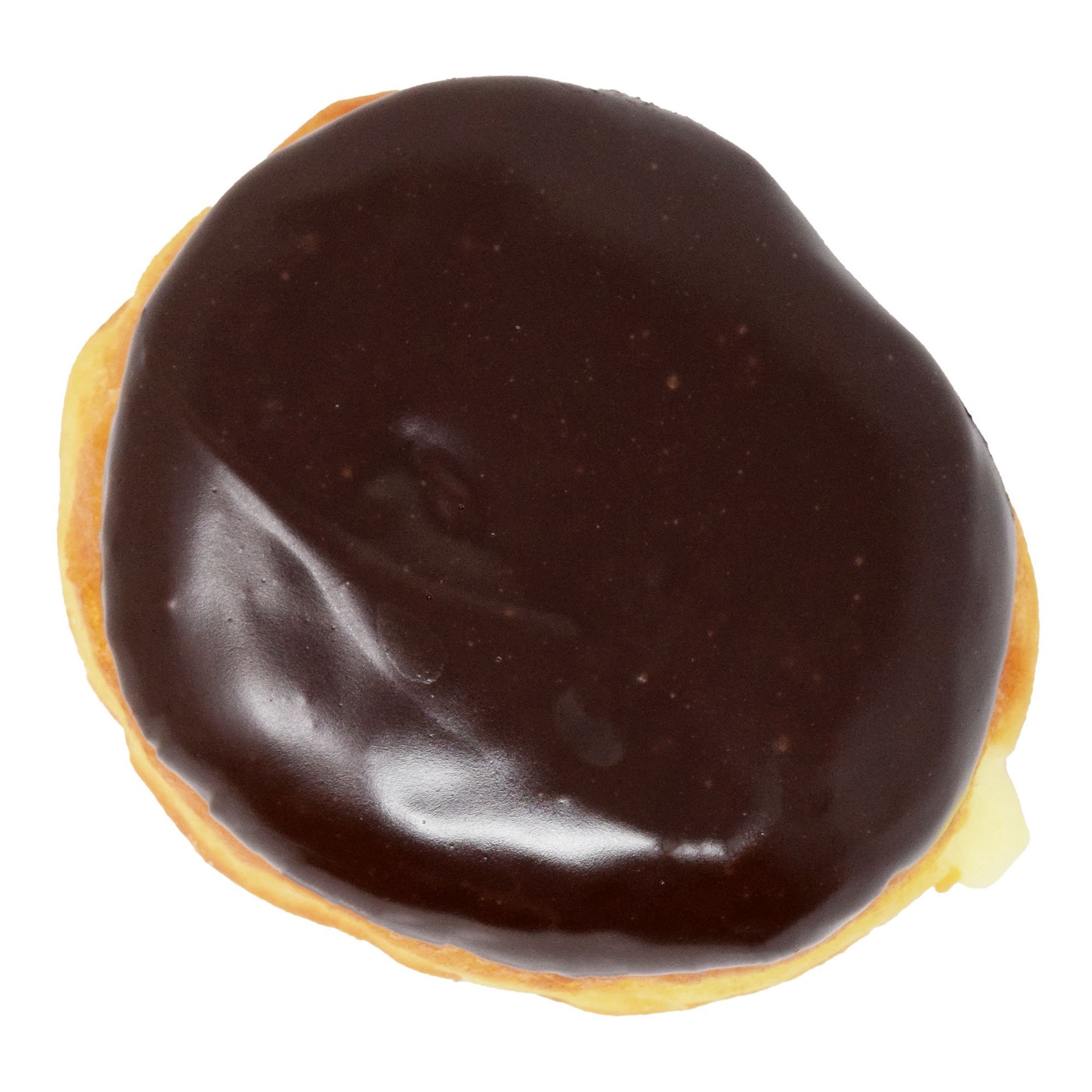 slide 1 of 1, H-E-B Bavarian Filled and Chocolate Iced Bismark Donut, 1 ct