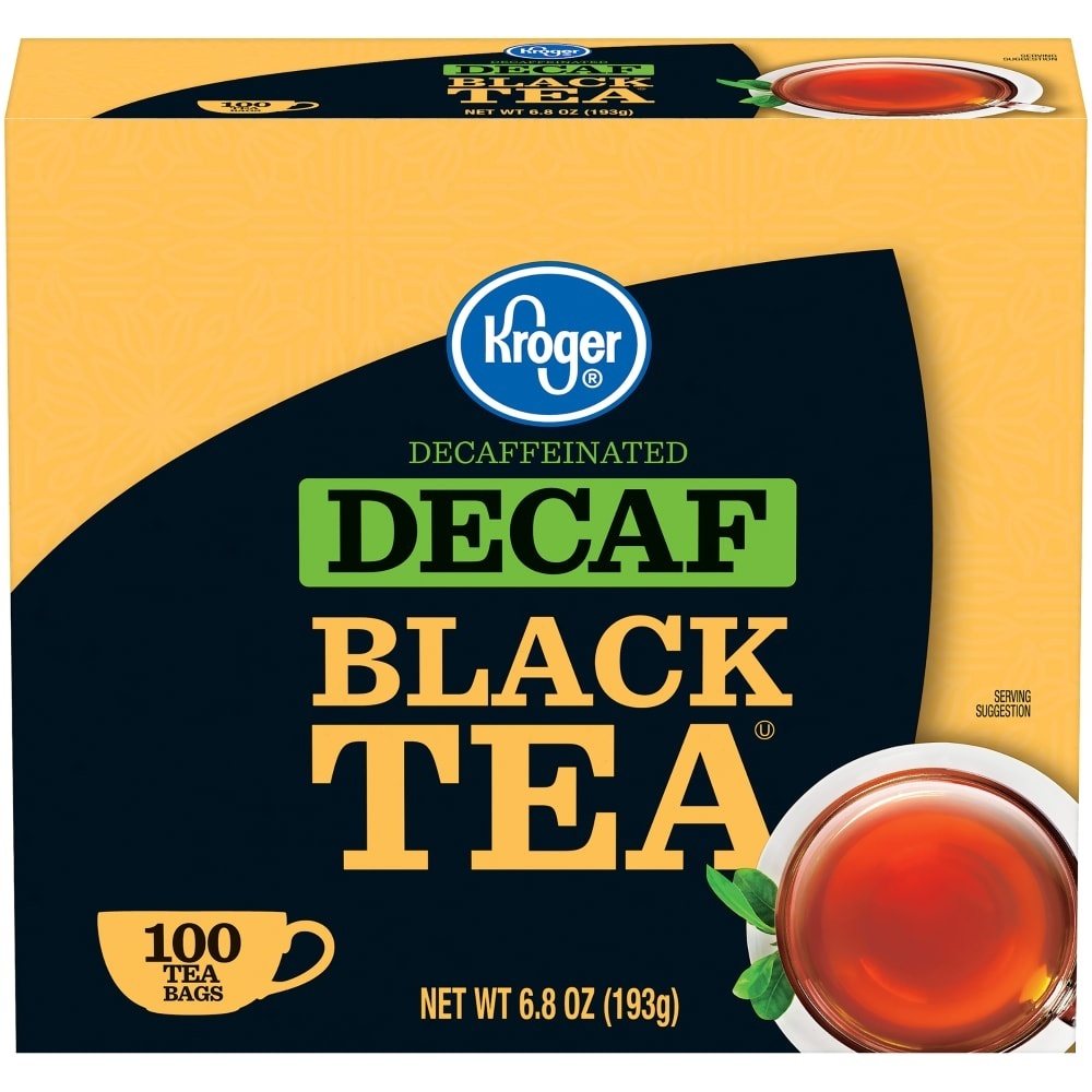 slide 1 of 1, Kroger Decaf Tea Bag, 100 ct