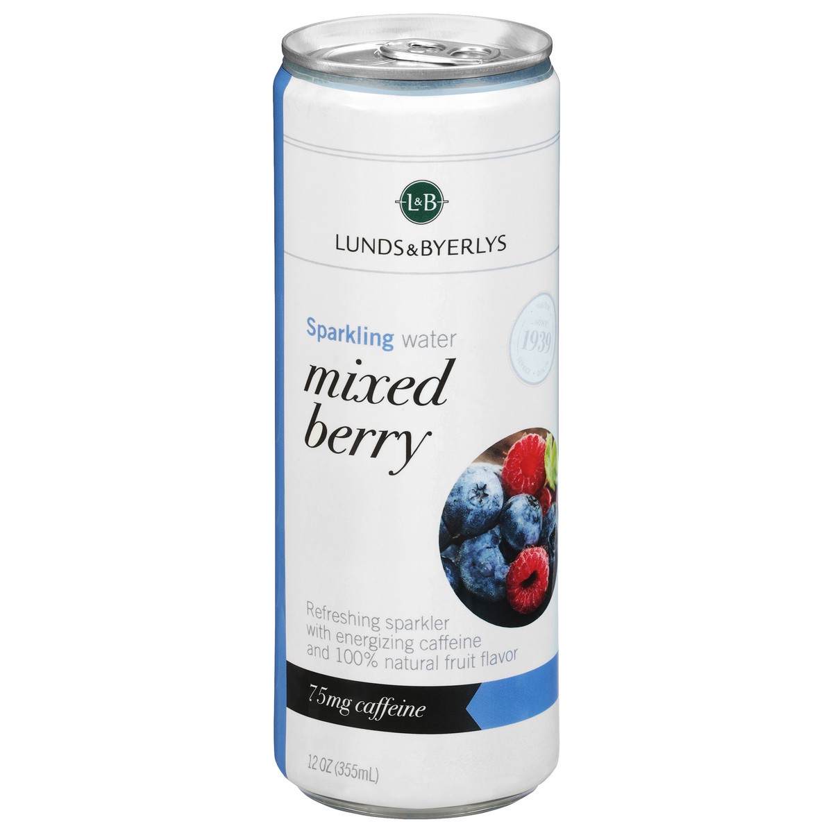 slide 1 of 9, Lunds & Byerlys Mixed Berry Sparkling Water 12 oz, 12 oz