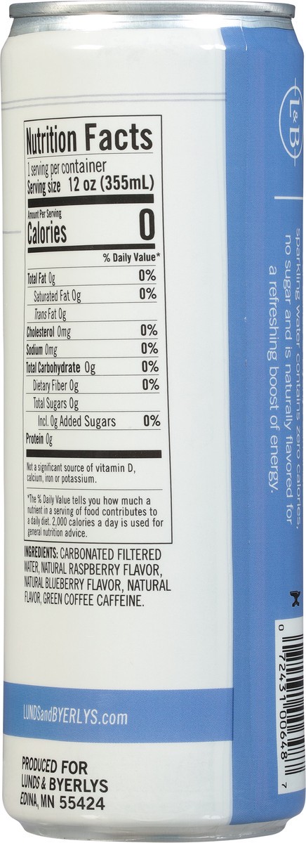 slide 9 of 9, Lunds & Byerlys Mixed Berry Sparkling Water 12 oz, 12 oz