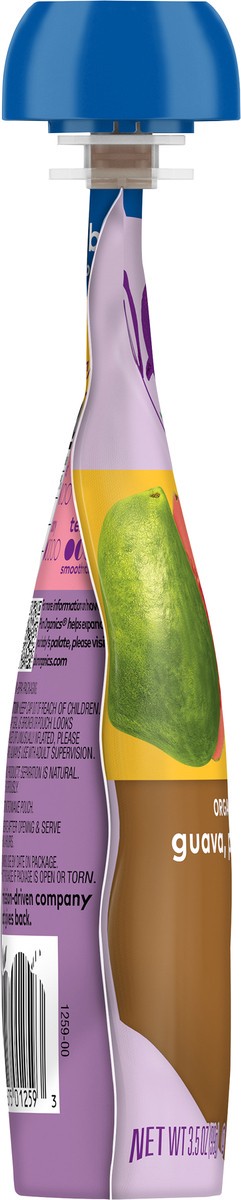 slide 7 of 9, Plum Organics Stage 2 Organic Guava, Pear & Pumpkin 3.5oz Pouch, 3.5 oz