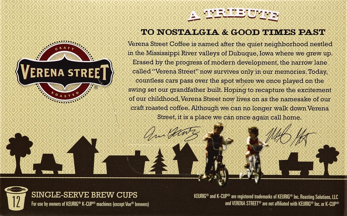 slide 5 of 5, Verena Street Coffee - 12 ct, 12 ct