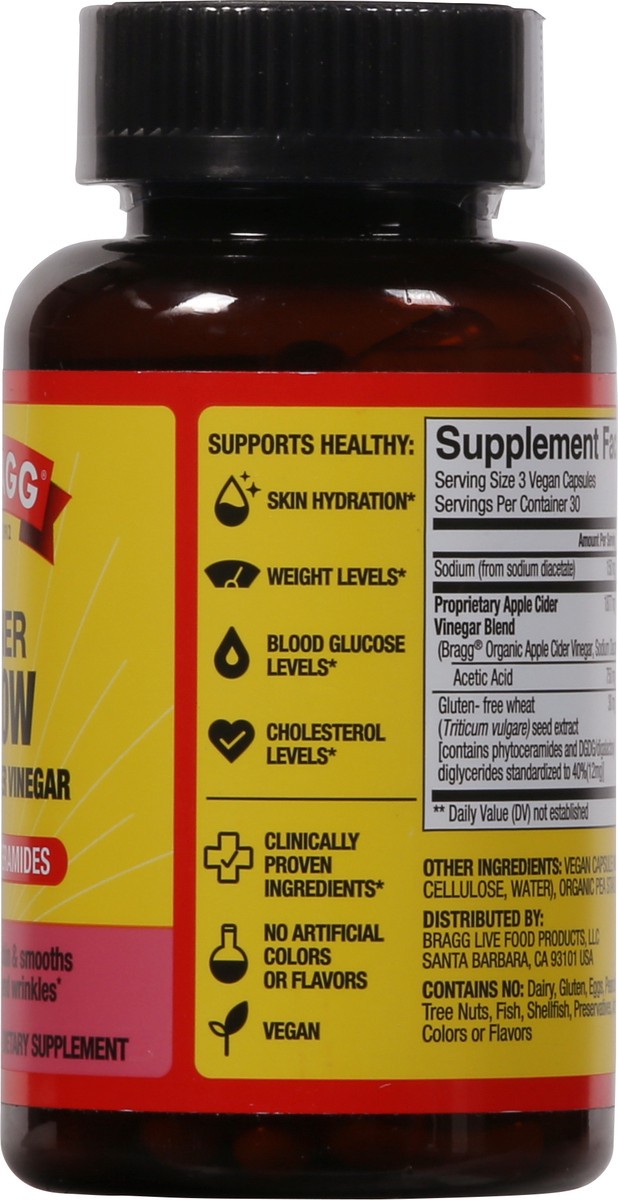 slide 8 of 13, Bragg Capsules Inner Glow Apple Cider Vinegar Apple Cider Vinegar - 90 ct, 90 ct