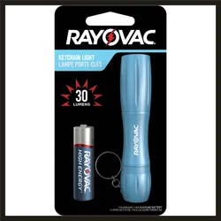 Rayovac 30 Lumens Battery Powered Keychain Flashlight