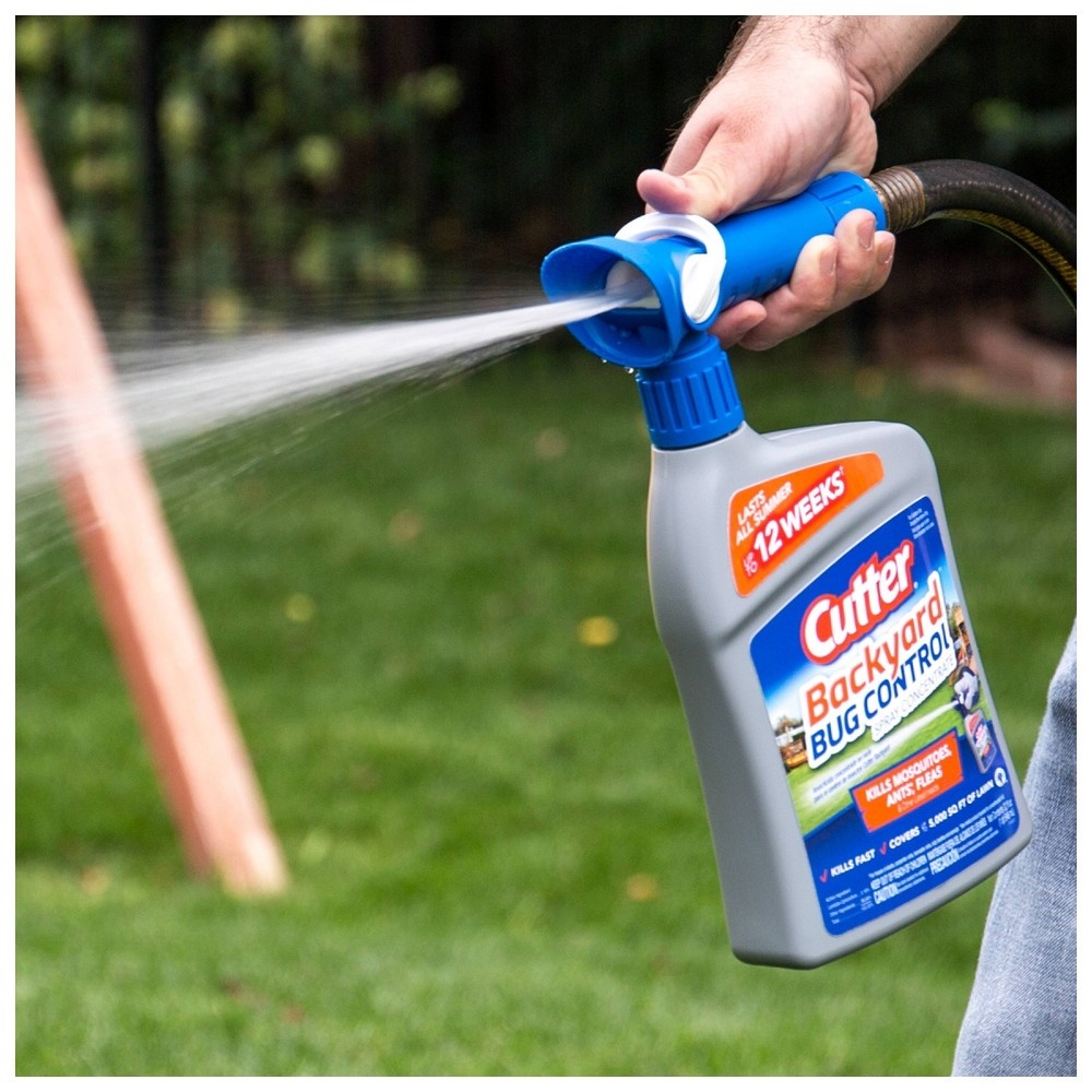 slide 3 of 4, Backyard Bug Control Ready-to-Spray Concentrate - Cutter, 32 fl oz