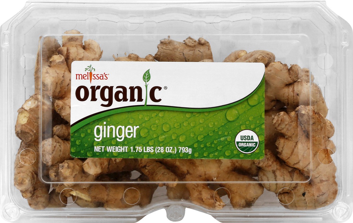 slide 7 of 7, Melissa's Organic Ginger 1.75 lb, 28 oz